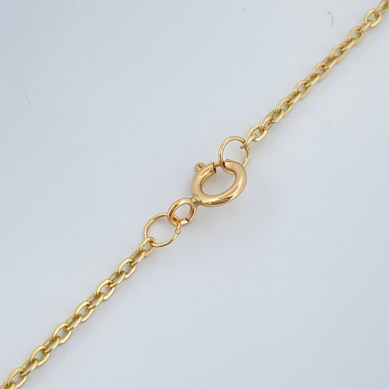 Cadena Trebol Aro Seguido 4.4gr / 45.8cm / 1.4mm Oro Amarillo Nac.Esp. 18K % Cadena Trebol Aro Seguido 4.4gr / 45.8cm / 1.4mm Oro Amarillo Nac.Esp. 18K %