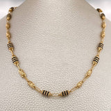 Cadena Barril 12.45gr / 62cm / 5mm Oro Amarillo 18K % Cadena Barril 12.45gr / 62cm / 5mm Oro Amarillo 18K %