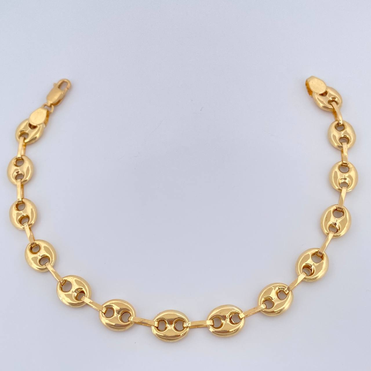 Pulso GC 6.6gr / 22cm / 7.8mm Oro Amarillo 18K % Pulso GC 6.6gr / 22cm / 7.8mm Oro Amarillo 18K %