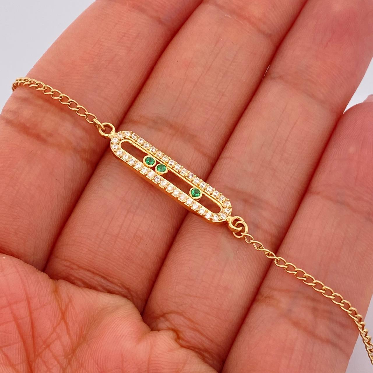 Pulso MSK Cubano 2.35gr / 18.2cm / 1.55mm Oro Amarillo +3 18K % Pulso MSK Cubano 2.35gr / 18.2cm / 1.55mm Oro Amarillo +3 18K %