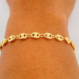 Pulso GC 4.25gr / 20.5cm / 5.6mm Oro Amarillo 18K % Pulso GC 4.25gr / 20.5cm / 5.6mm Oro Amarillo 18K %