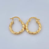 Candongas Majo 1.3gr / 1.8cm / Oro Amarillo 18K & Candongas Majo 1.3gr / 1.8cm / Oro Amarillo 18K &