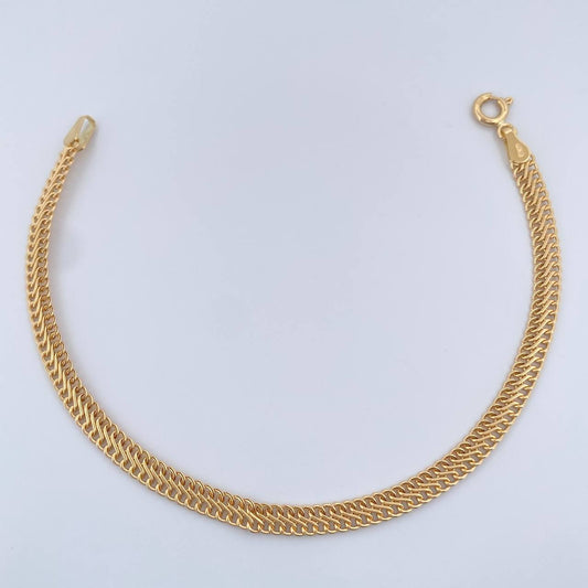 Pulso Sedusa 1.85gr / 17cm / 3.75mm Oro Amarillo +3 18K %