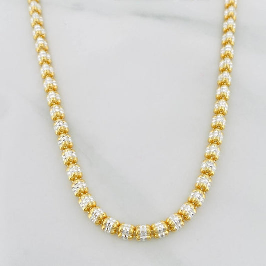 Cadena Ice 13.4g / 45cm / 3.5mm Plata Vermeil 925