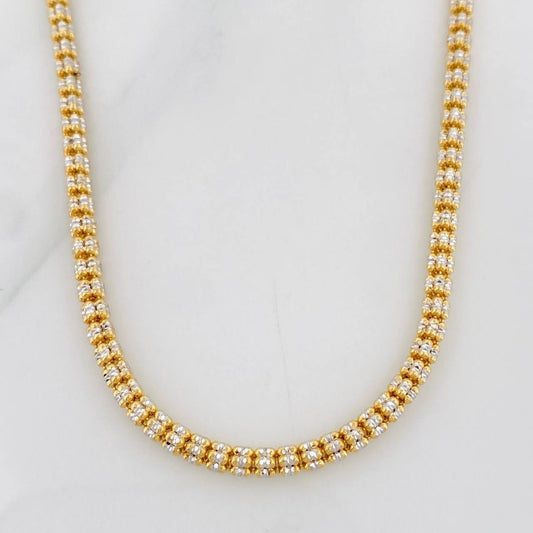 Cadena Ice 13.45g / 45cm / 3.65mm Plata Vermeil 925