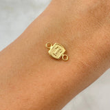 Herraje Letra T 0.25gr / 1.2cm / Oro Amarillo 18K * Herraje Letra T 0.25gr / 1.2cm / Oro Amarillo 18K *