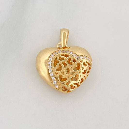 Dije Corazon 3.55g / 2cm Oro Amarillo 18K