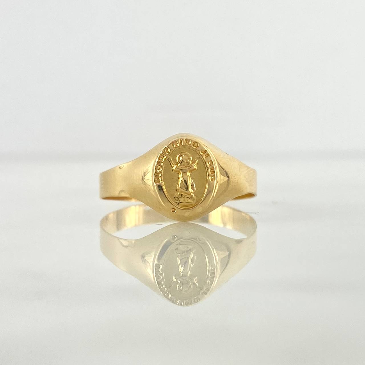 joyas anillo bebe oro