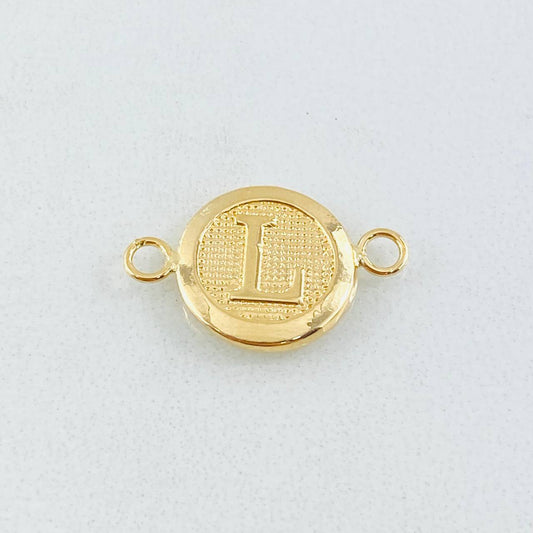 Herraje Letra L 0.4g / 1.5cm Oro Amarillo 18K