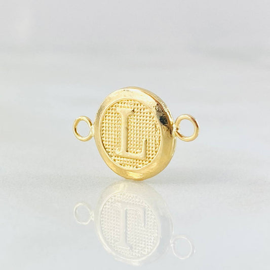 Herraje Letra L 0.4g / 1.5cm Oro Amarillo 18K