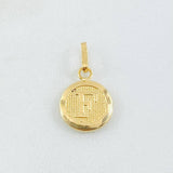 Dije Letra F 0.65gr / 2cm / Oro Amarillo 18K © Dije Letra F 0.65gr / 2cm / Oro Amarillo 18K ©