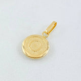 Dije Letra O 0.6gr / 2cm / Oro Amarillo 18K * Dije Letra O 0.6gr / 2cm / Oro Amarillo 18K *