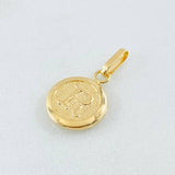 Dije Letra R 0.65gr / 2cm / Oro Amarillo 18K * Dije Letra R 0.65gr / 2cm / Oro Amarillo 18K *