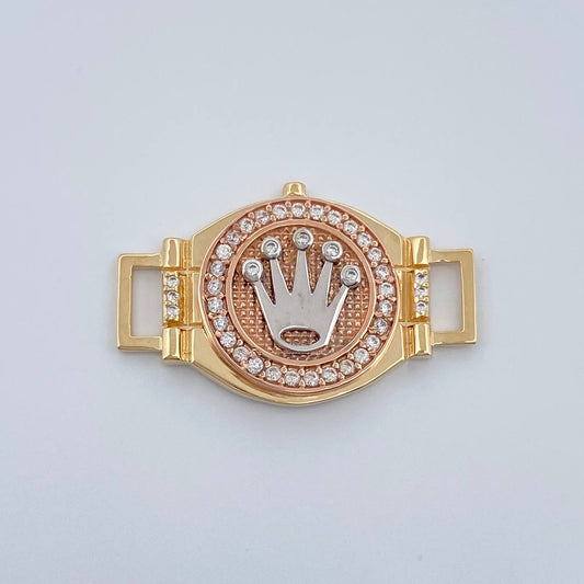 Herraje Corona Cinturon 4.2gr / 2.9cm / Tres Oros 18K %