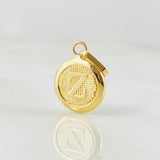 Dije Letra Z 0.6gr / 2cm / Oro Amarillo 18K © Dije Letra Z 0.6gr / 2cm / Oro Amarillo 18K ©