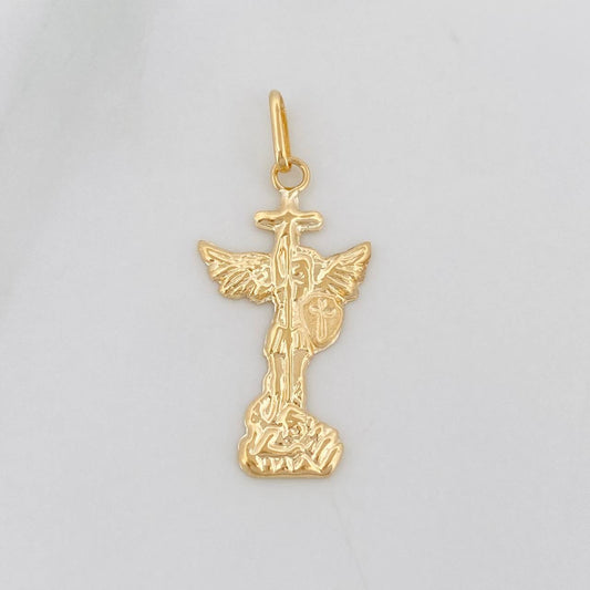 Dije San Miguel Arcangel 0.65g / 2.5cm Oro Amarillo 18K