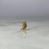 Dije Media Luna 0.55gr / 1.8 Troquelado Oro Amarillo Dije Media Luna 0.55gr / 1.8 Troquelado Oro Amarillo