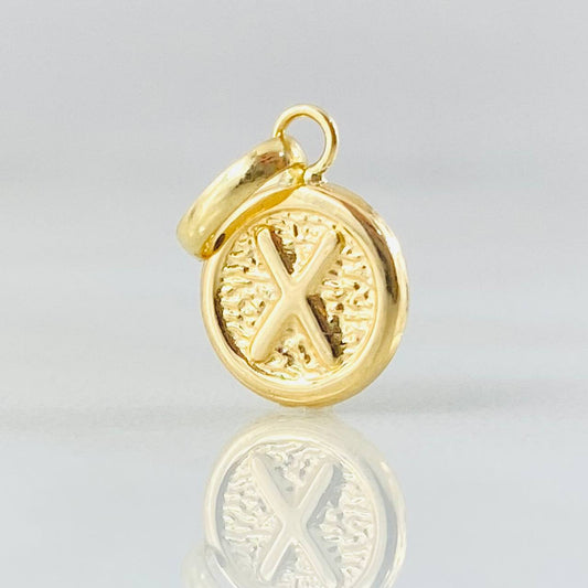 Dije Letra X 0.35gr / 1.5cm / Oro Amarillo 18K ©