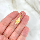 Dije Virgen Milagrosa 2.15gr / 2.8cm / Mateado Oro Amarillo © Dije Virgen Milagrosa 2.15gr / 2.8cm / Mateado Oro Amarillo ©