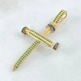 Dije Crúz Clavo 3.95gr / 4.7cm / Oro 18K Dije Crúz Clavo 3.95gr / 4.7cm / Oro 18K