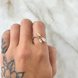 Anillo Hoja Laurel Desigual 1.8gr / T7 1/4 / Nac.Esp. Oro 18K Anillo Hoja Laurel Desigual 1.8gr / T7 1/4 / Nac.Esp. Oro 18K