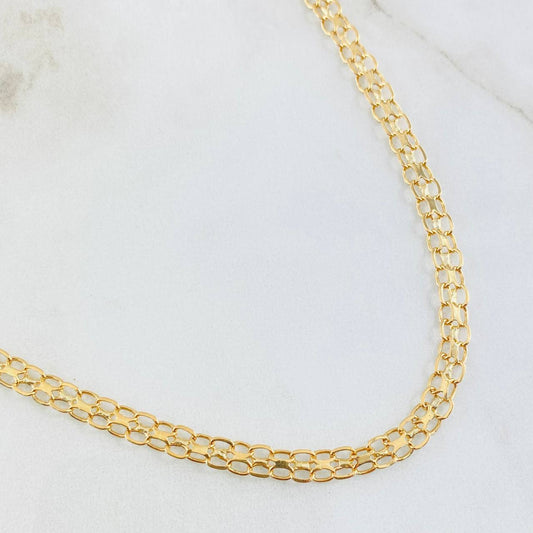 Cadena China 11.3gr / 55cm / Oro Amarillo +1 18K *