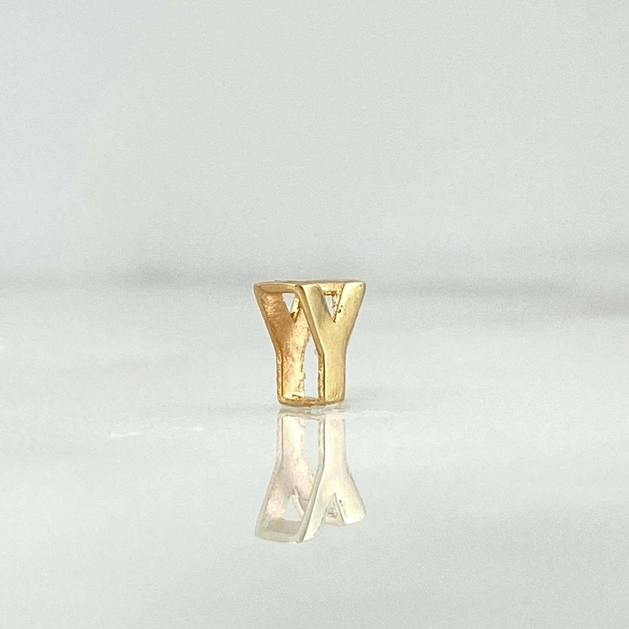 Herraje Letra Y 0.25gr / 6mm / Tambor Oro Amarillo Herraje Letra Y 0.25gr / 6mm / Tambor Oro Amarillo