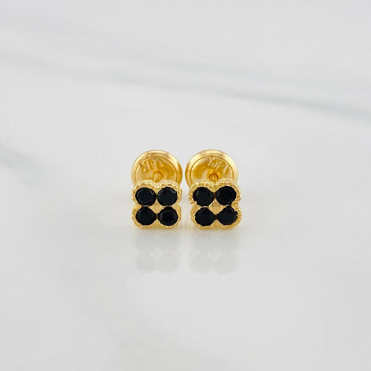 Topos Trebol 1 g / 5.08 mm Oro Amarillo 18K