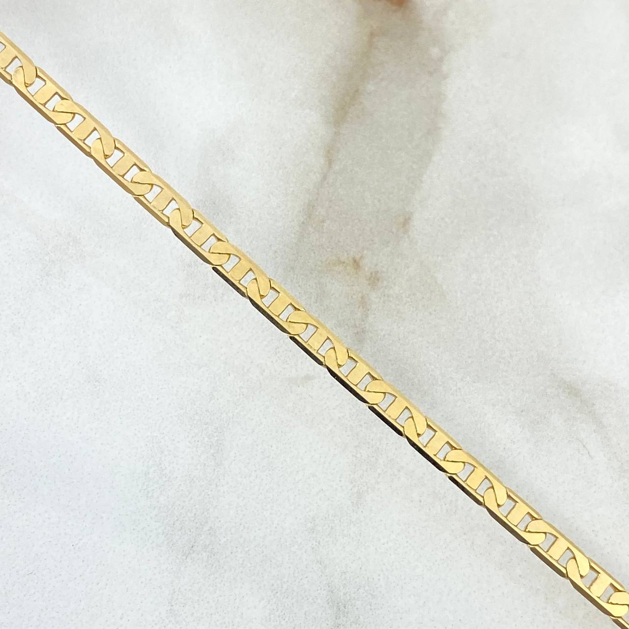 Pulso Escalera Cuadricular 6.35gr / 21cm / 3.5mm Oro Amarillo +3 * Pulso Escalera Cuadricular 6.35gr / 21cm / 3.5mm Oro Amarillo +3 *