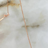 Cadena Cola Raton 3gr / 40cm / 0,8mm Oro Rosa +3* Cadena Cola Raton 3gr / 40cm / 0,8mm Oro Rosa +3*