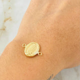 Herraje Virgen Guadalupe 0.75gr / 1.8cm / Oro Amarillo 18K Herraje Virgen Guadalupe 0.75gr / 1.8cm / Oro Amarillo 18K