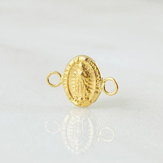 Herraje Virgen Guadalupe 0.25gr / 1.1cm / Oro Amarillo 18K