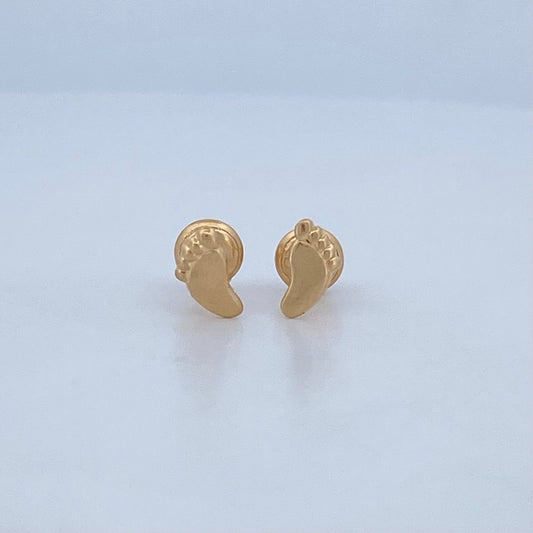 Topos Pies 0.5gr / Lisos Oro Amarillo &