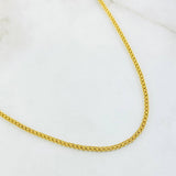 Cadena China 4.25gr / 45cm / Oro Amarillo +1 18K Cadena China 4.25gr / 45cm / Oro Amarillo +1 18K