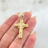 Dije Cruz Cristo 2.4gr / 4.2cm / Oro Amarillo 18K © Dije Cruz Cristo 2.4gr / 4.2cm / Oro Amarillo 18K ©