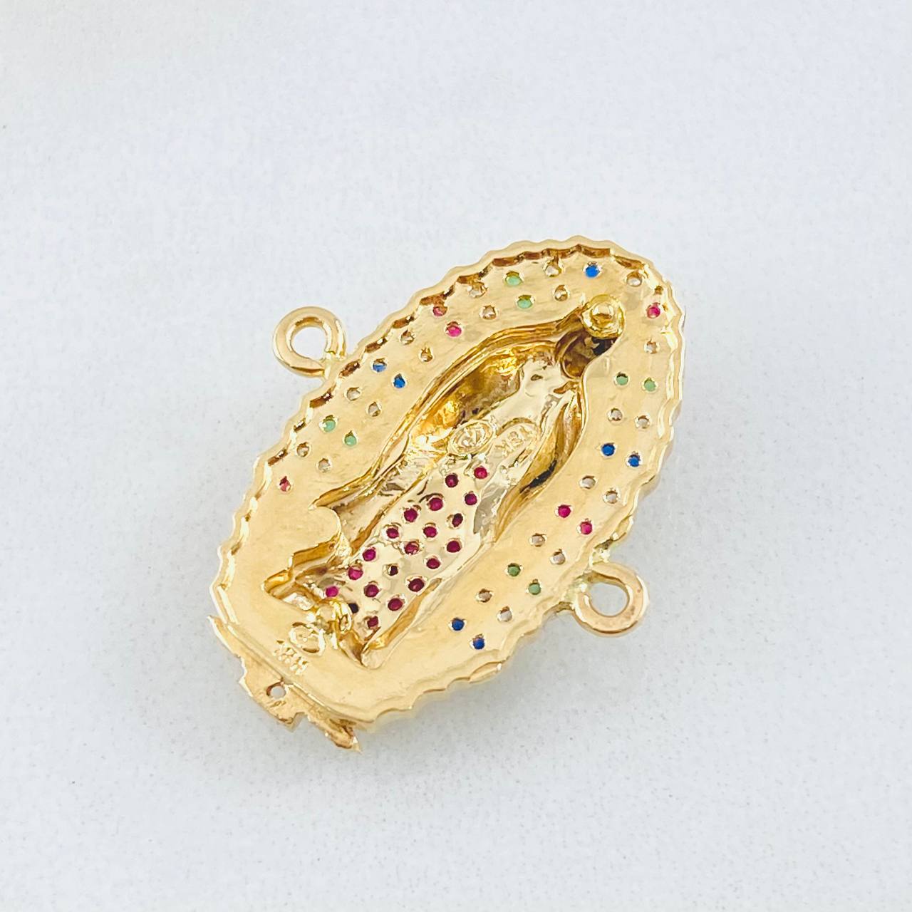 Herraje Virgen Guadalupe 4.95gr / 2cm / Oro Amarillo 18K © Herraje Virgen Guadalupe 4.95gr / 2cm / Oro Amarillo 18K ©