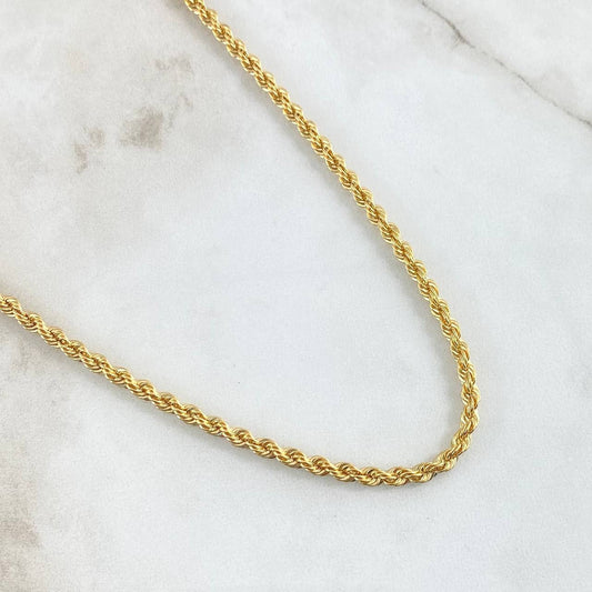 Cadena Lazo 7.9gr / 60cm / Oro Amarillo +3 18K