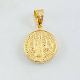 Dije San Benito 1.25gr / 2.7cm / Oro Amarillo 18K Dije San Benito 1.25gr / 2.7cm / Oro Amarillo 18K