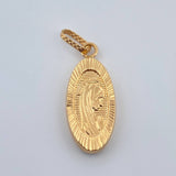 Dije Virgen Maria 1.1gr / 2.5cm / Oro Amarillo 18K $ Dije Virgen Maria 1.1gr / 2.5cm / Oro Amarillo 18K $