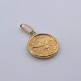 Dije Espiritu Santo 0.9gr / 2cm / Oro Amarillo 18K $ Dije Espiritu Santo 0.9gr / 2cm / Oro Amarillo 18K $