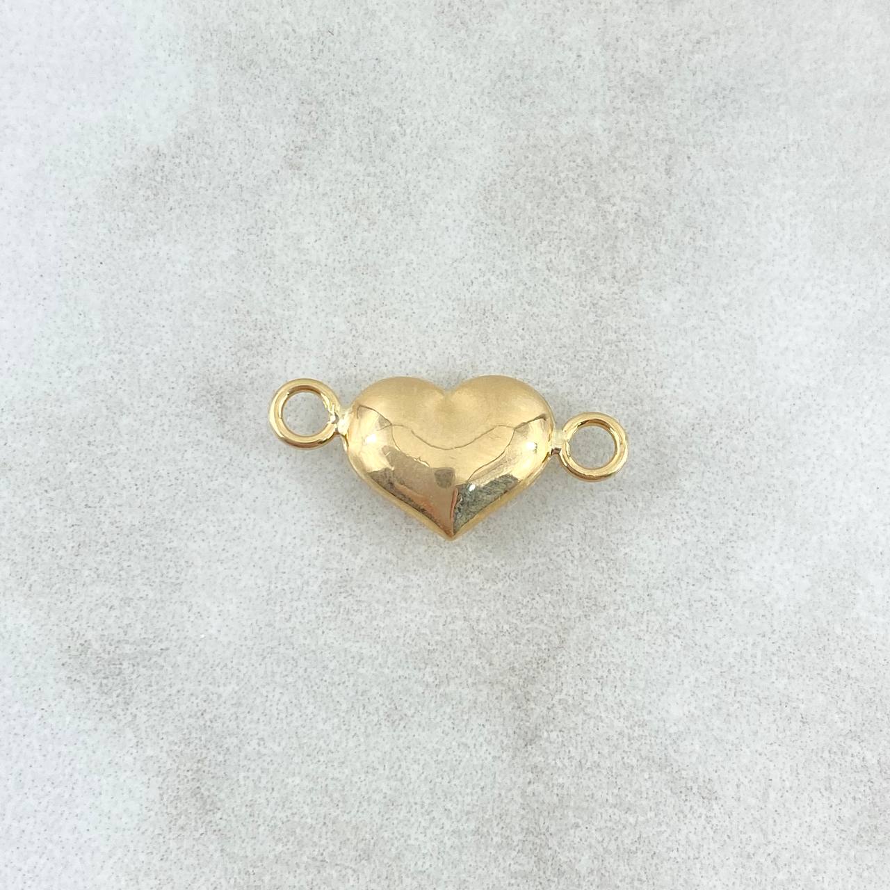 Herraje Corazón 0.25gr / 1.4cm / 7mm Troquelado Oro Amarillo 18K © Herraje Corazón 0.25gr / 1.4cm / 7mm Troquelado Oro Amarillo 18K ©