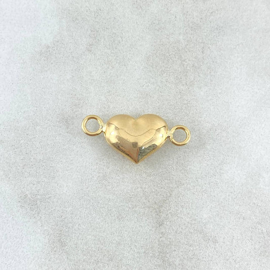 Herraje Corazón 0.25gr / 1.4cm / 7mm Troquelado Oro Amarillo 18K ©