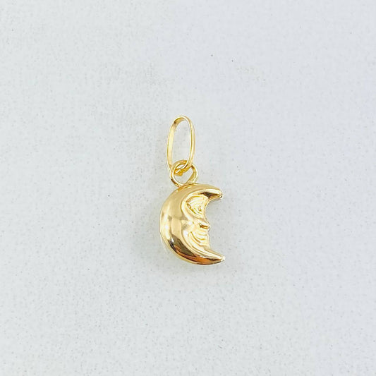 Dije Luna 0.2gr / 1.3cm / Oro Amarillo 18K ©