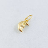 Dije Luna 0.2gr / 1.3cm / Oro Amarillo 18K © Dije Luna 0.2gr / 1.3cm / Oro Amarillo 18K ©