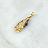 Dije Virgen Guadalupe Silueta 2.45gr / 3cm / Circones Blancos Negros Oro Amarillo 18K * Dije Virgen Guadalupe Silueta 2.45gr / 3cm / Circones Blancos Negros Oro Amarillo 18K *