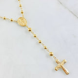 Rosario Virgen Milagrosa 9.05gr / 55cm / Oro Amarillo 18K * Rosario Virgen Milagrosa 9.05gr / 55cm / Oro Amarillo 18K *