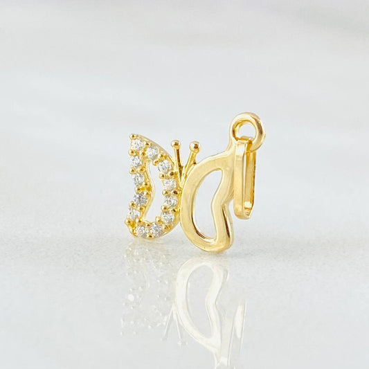 Dije Mariposa 0.5gr / 1.5cm / Oro Amarillo 18K ©