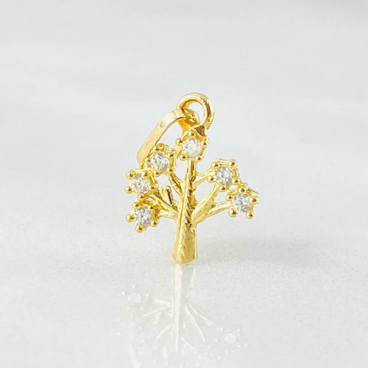 Dije Árbol 0.4gr / 1.5cm / Oro Amarillo 18K ©