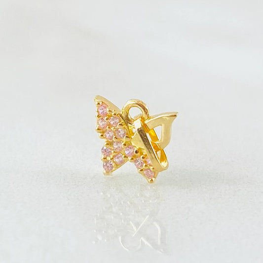 Dije Mariposa 0.4gr / 1.1cm / Oro Amarillo 18K ©