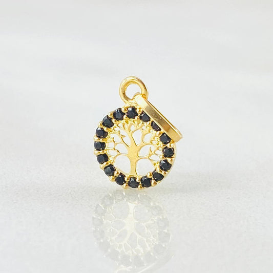 Dije Arbol De La Vida 0.3gr / 1.4cm / Oro Amarillo 18K ©